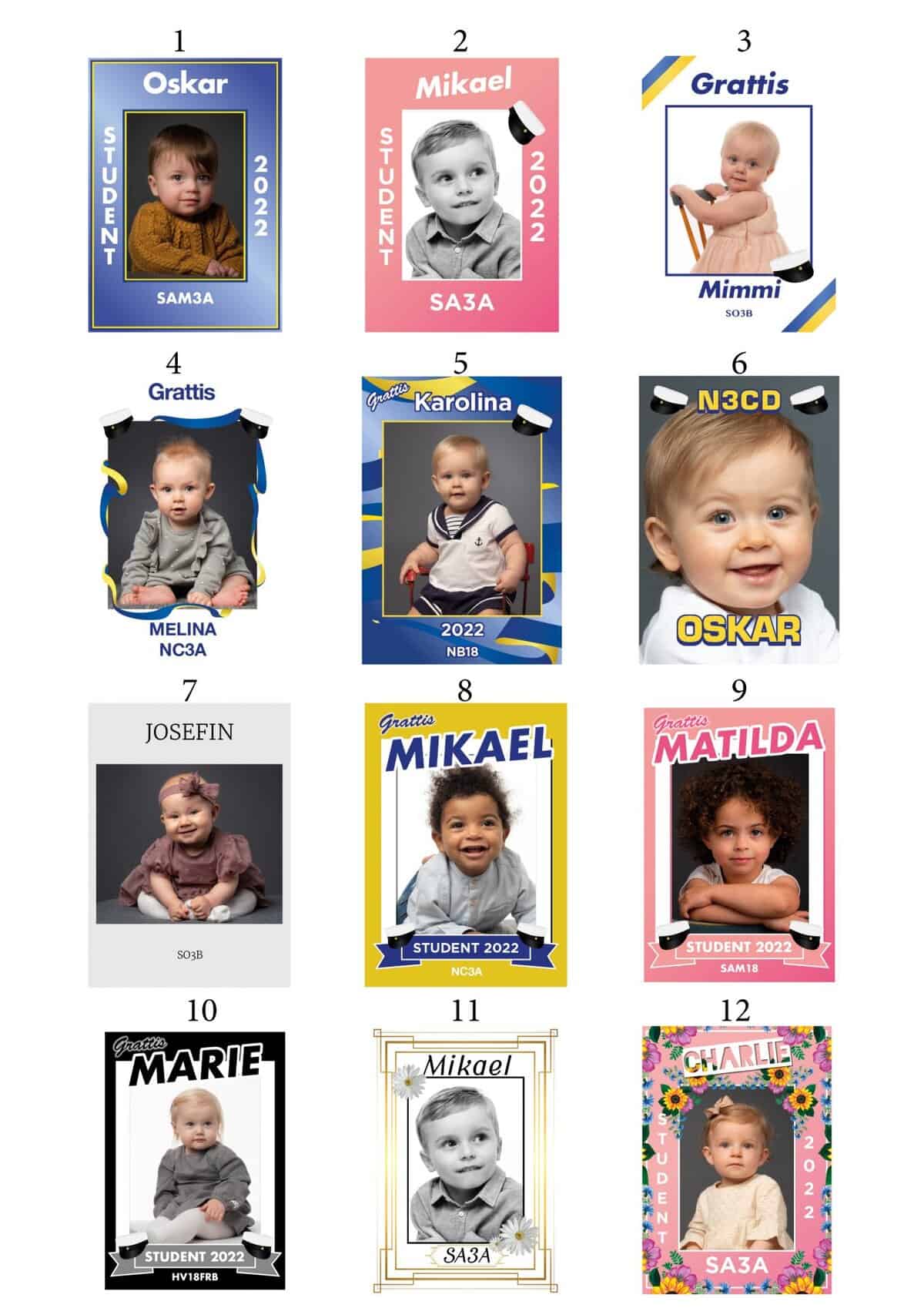 nu kan du beställa studentskylt på Kvillefoto